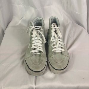 Vans Sk8 Hi in Canvas/ Suede